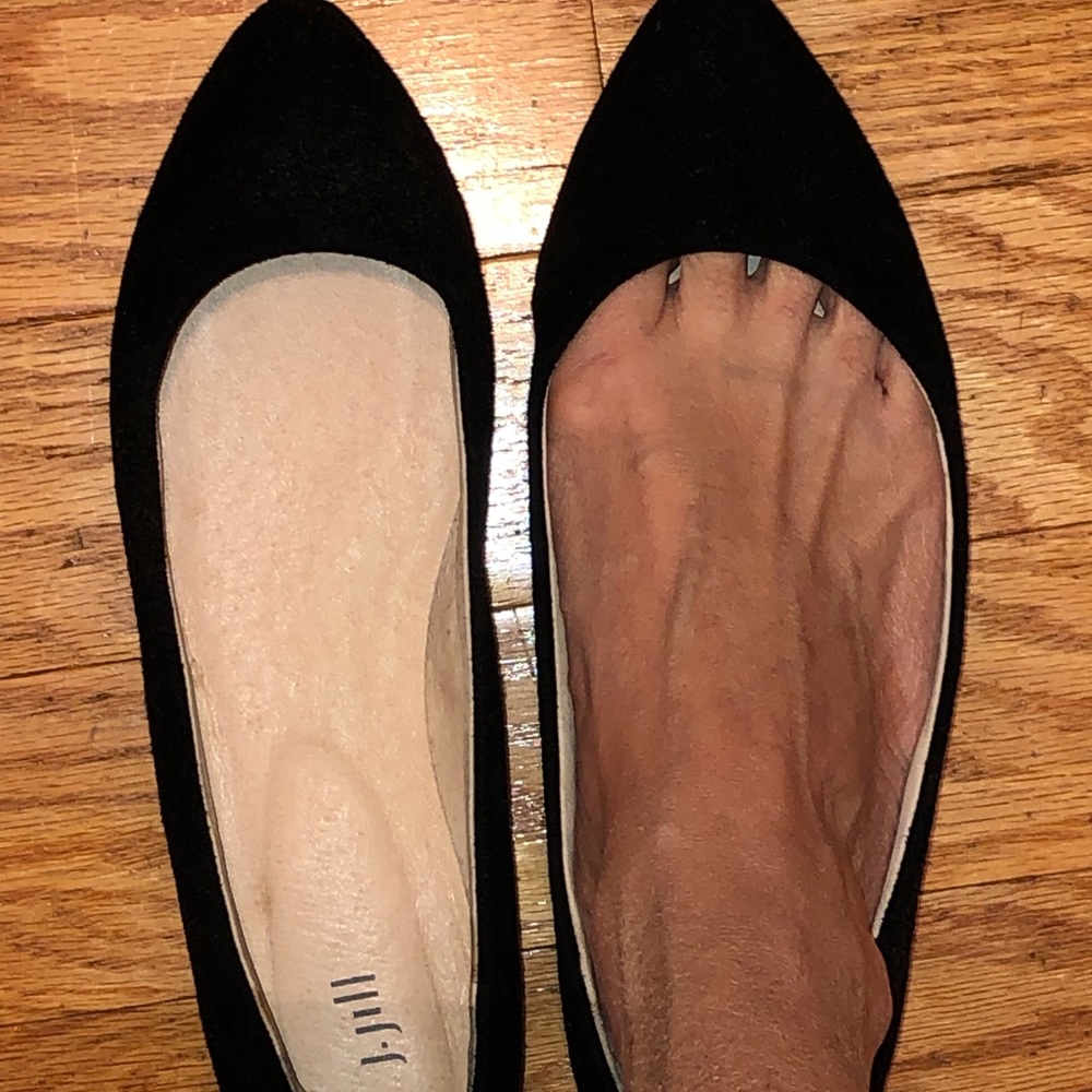 Pointy Toe J.Jill Suede Flats